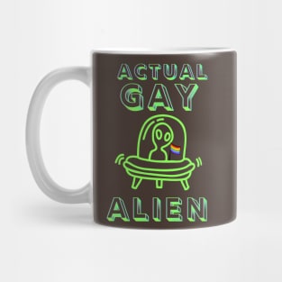 Actual Gay Alien Mug